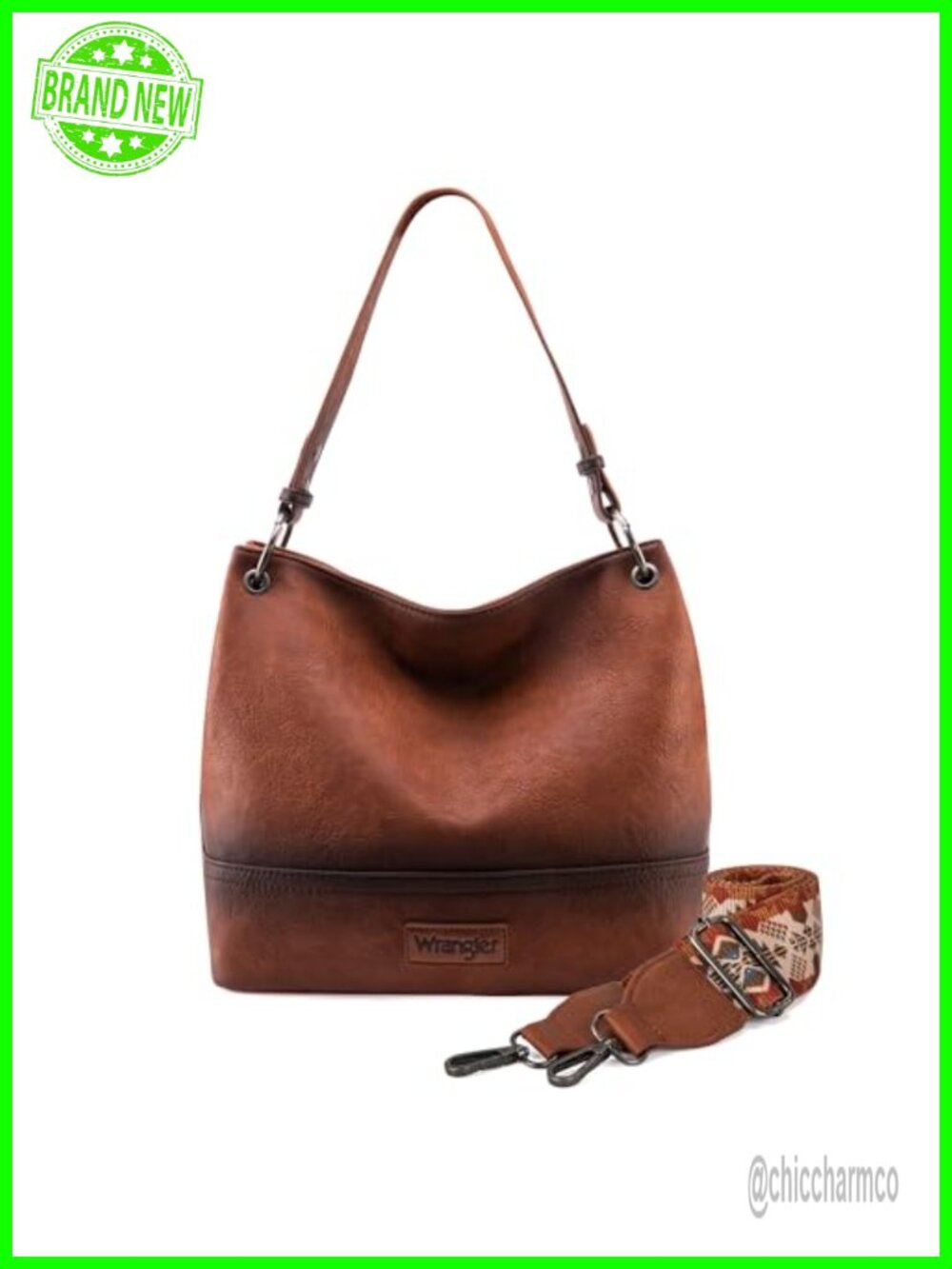 Vegan Leather Hobo Bag Top Handle Shoulder Purse Crossbody